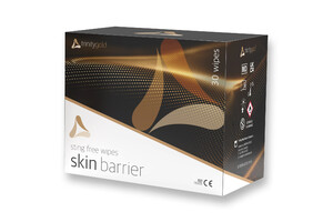 Trinity Gold skin barrier wipes